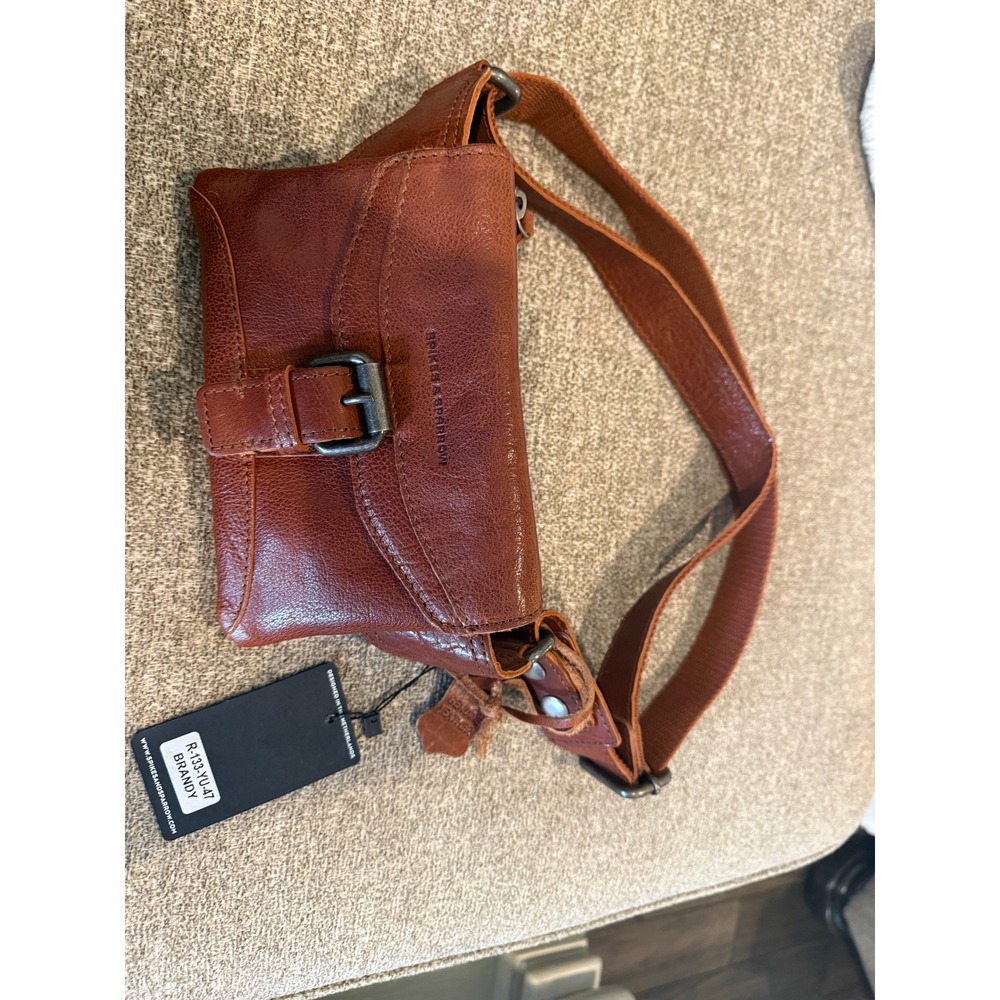 Spikes & Sparrow Brandy Leather Waist Bag Fanny‎ Pack R-133-YU-47 NWT